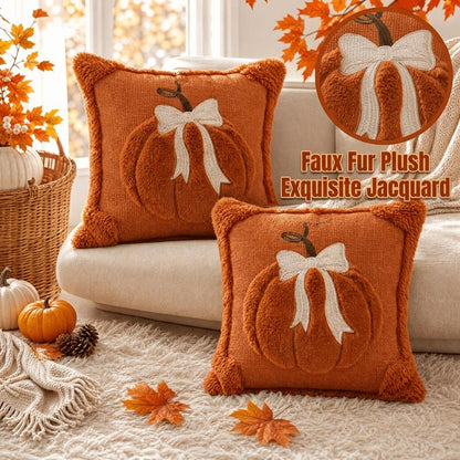 Pumpkin Pillow Covers