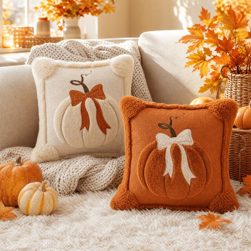 Pumpkin Pillow Covers