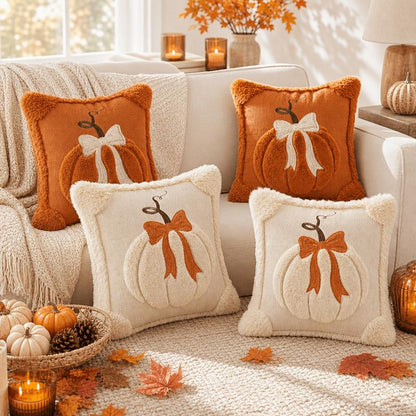 Pumpkin Pillow Covers